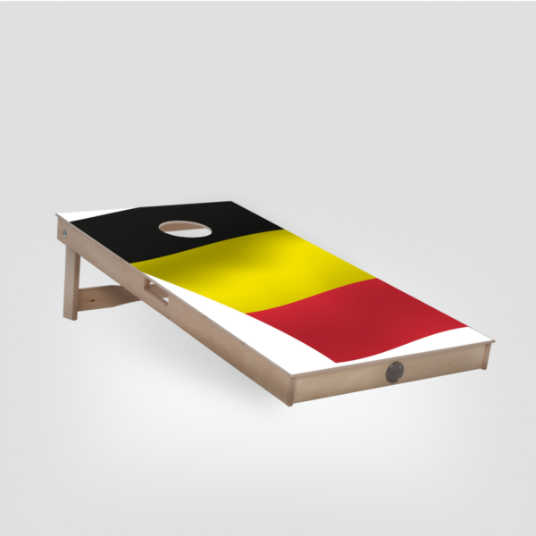 CORNHOLE-BOARD - BELGISCHE FLAGGE