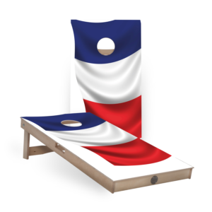 Cornhole Boards - französische Flagge