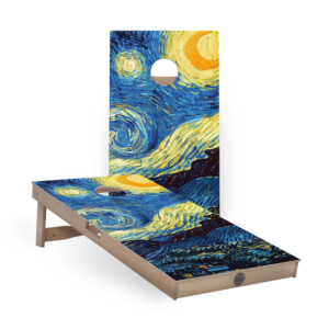Cornhole Boards - Sternenhimmel Vincent van Gogh