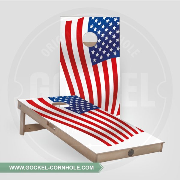 Cornhole Boards - Amerikanische Flagge