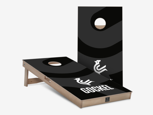 Cornhole Boards mit GOCKEL Logo, zum Spielen auf jeder Veranstaltung!