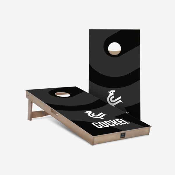 Cornhole Boards mit GOCKEL Logo, zum Spielen auf jeder Veranstaltung!