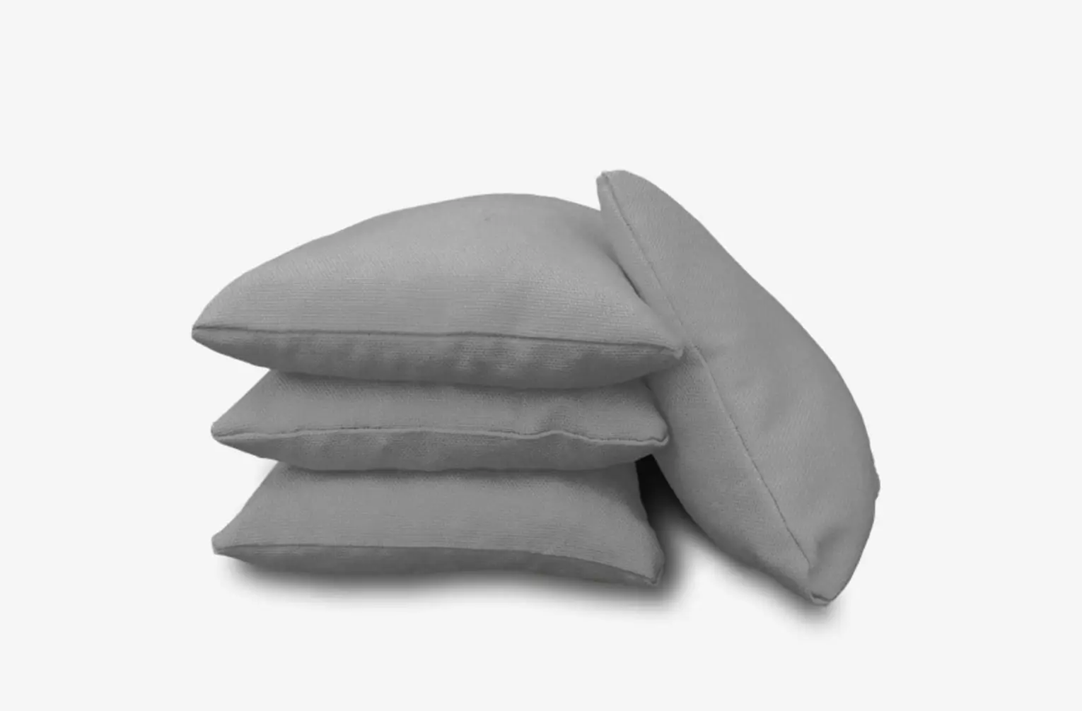 Set mit 4 GRAUEN Cornhole-Bags