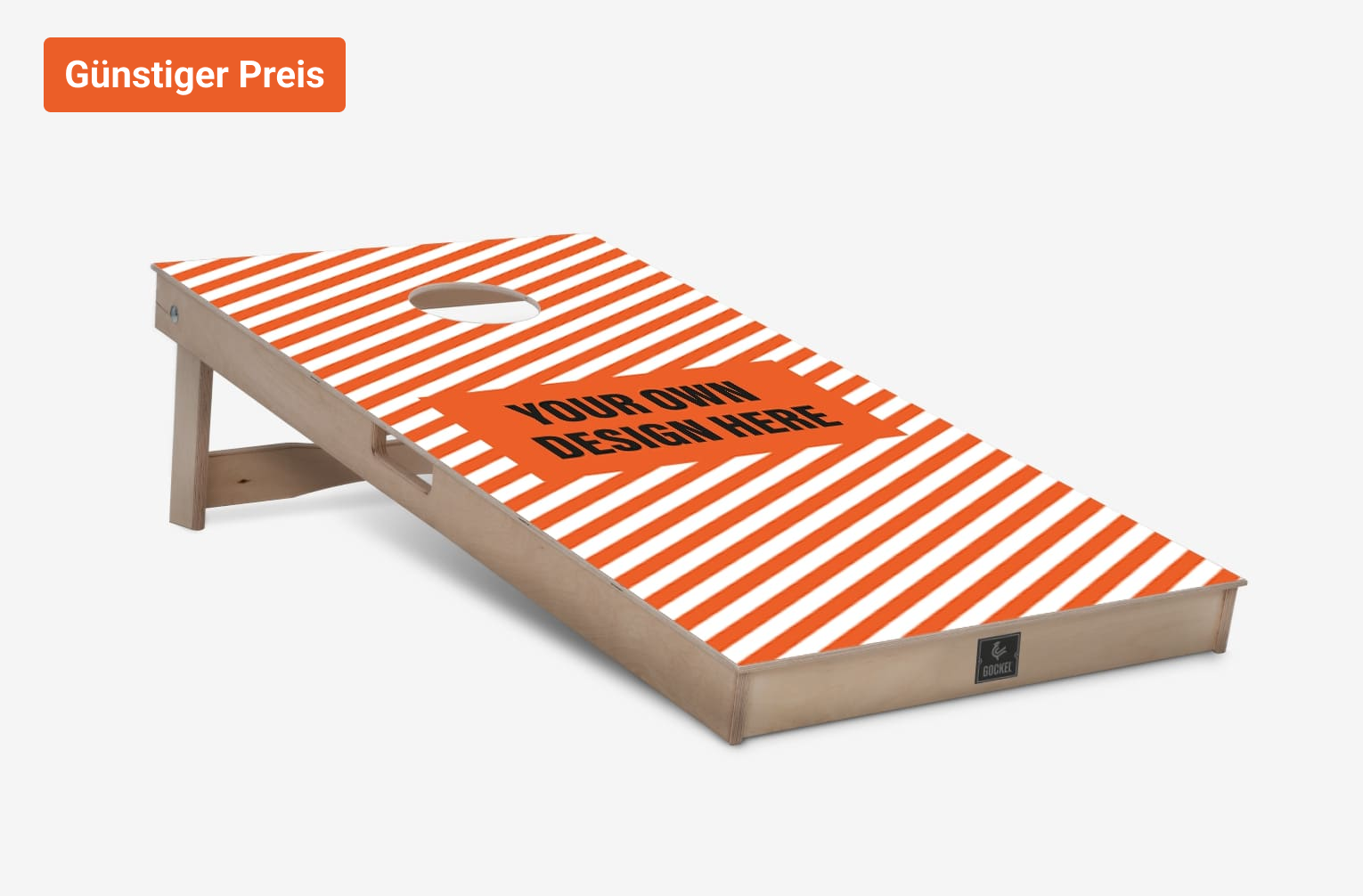 Individuelles Cornhole-Board - mit eigenem Design